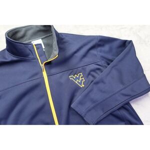 WVU West Virginia University‎ Mountaineers Track Jacket Men's Size XL Champion
